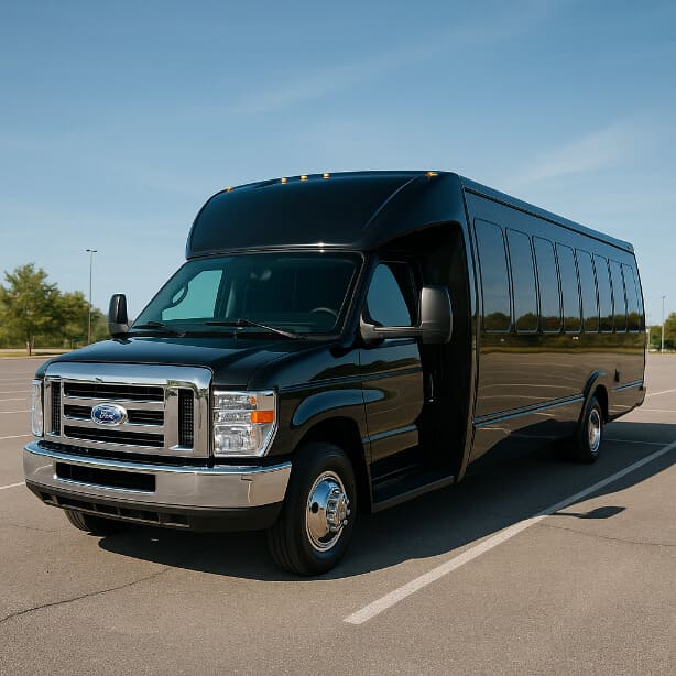 Centennial Shuttle Bus Rentals 18 Passenger Shuttle Bus