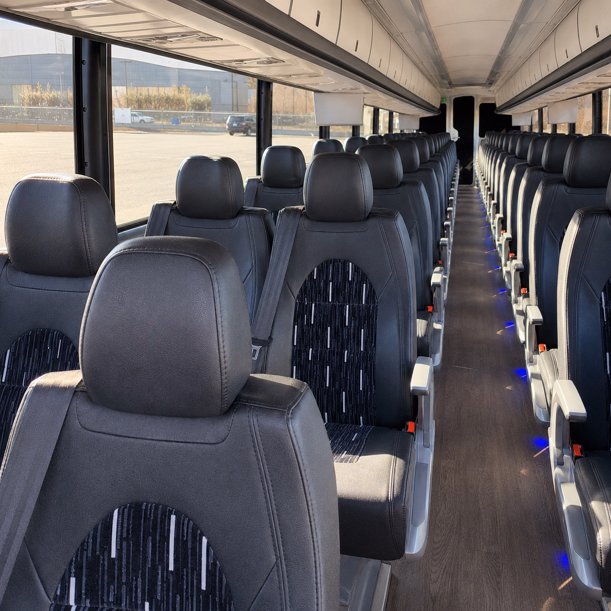 guest shuttles to the rouge wine bar and wedding venues around centennial